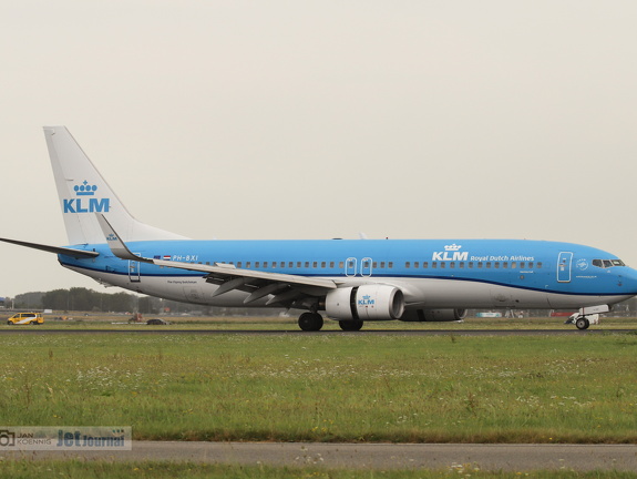 PH-BXI, Boeing 737-8K2, KLM