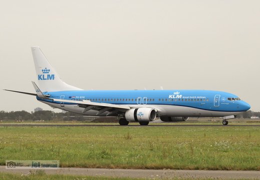 PH-BXN, Boeing 737-8K2, KLM