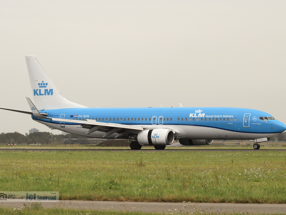 PH-BXN, Boeing 737-8K2, KLM