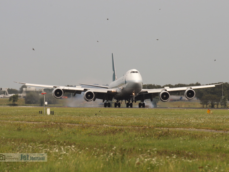 B-LJI, Boeing 747-867F, Cathay Pacific