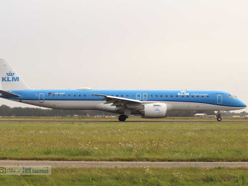 PH-NXM, Embraer E195-2 /ERJ-190-400, KLM