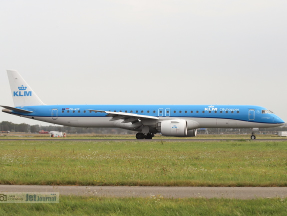 PH-NXF, Embraer E195-2 /ERJ-190-400, KLM