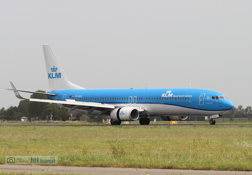 PH-BXS, Boeing 737-9K2, KLM