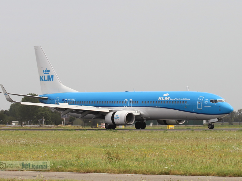 PH-BXS, Boeing 737-9K2, KLM