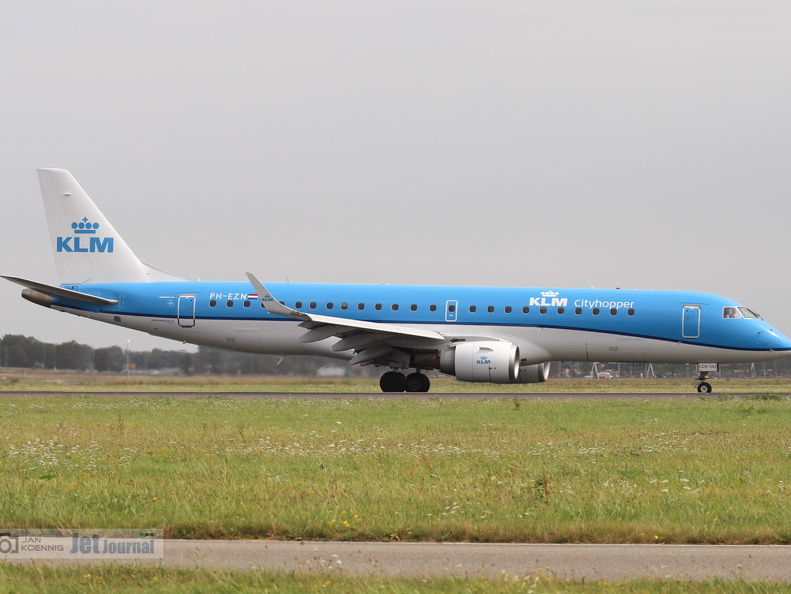 PH-EZN, ERJ-190-100 / ERJ-190STD, KLM