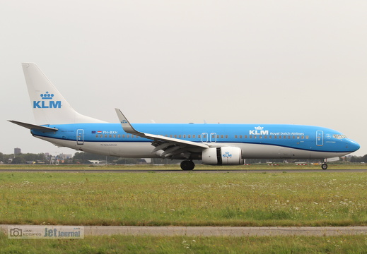 PH-BXH, Boeing 737-8K2, KLM