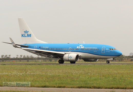 PH-BGQ, Boeing 737-7K2, KLM