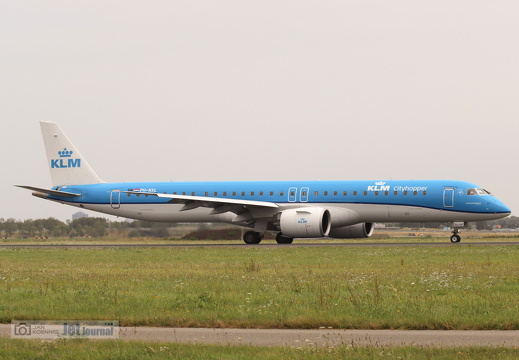 PH-NXL, ERJ-190-400 STD / E195-E2, KLM