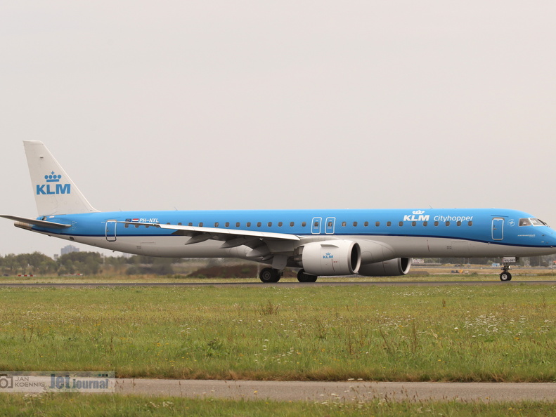 PH-NXL, ERJ-190-400 STD / E195-E2, KLM