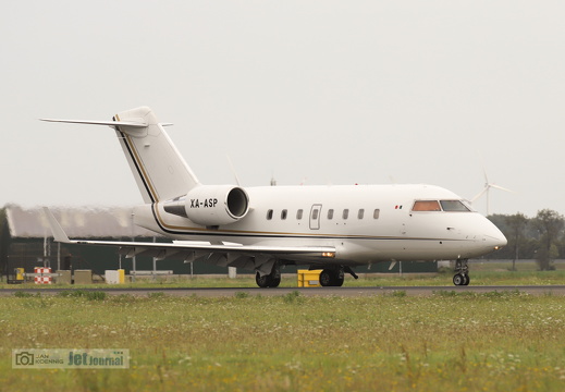 XA-ASP, Challenger 604 / CL-600-2B16