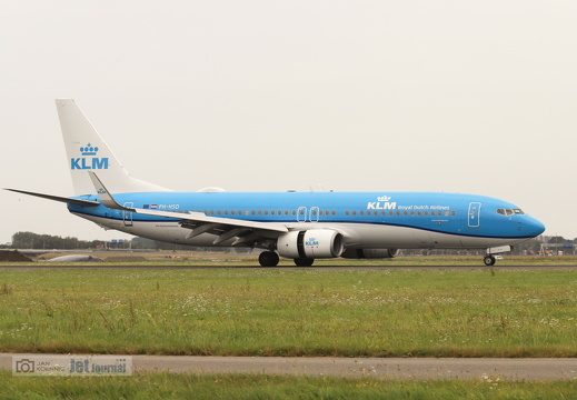 PH-HSD, Boeing 737-8K2, KLM