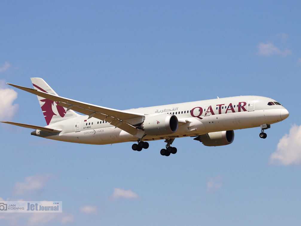 A7-BDC, Boeing 787-8, Qatar