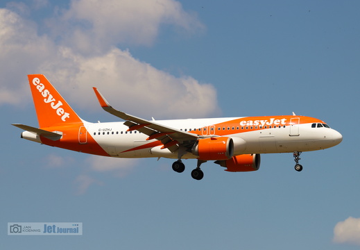 G-UZHJ, Airbus A320-251, easyJet