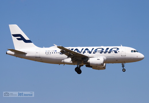 OH-LVK, Airbus A319-112, Finnair