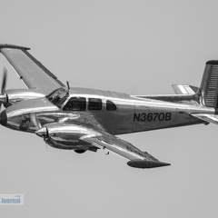 N3670B, Beechcraft E50 Twin Bonanza (35 Besuche) N3670B, Beechcraft E50 Twin Bonanza