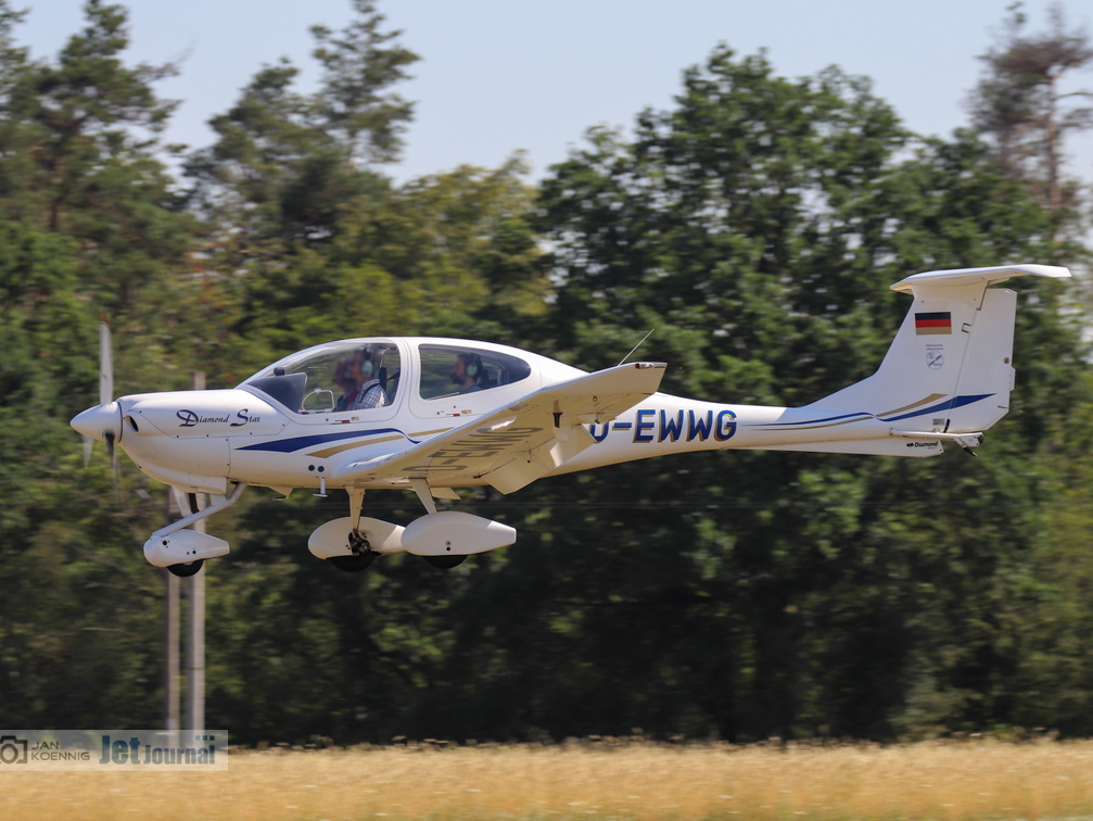 D-EWWG, Diamond DA-40 Diamond Star (60 Besuche) D-EWWG, Diamond DA-40 Diamond Star
