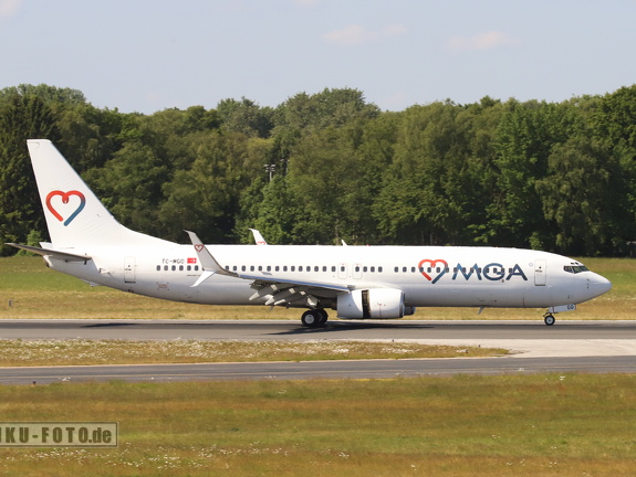TC-MGO, Boeing 737-85F, MGA Mavi Gök Airlines