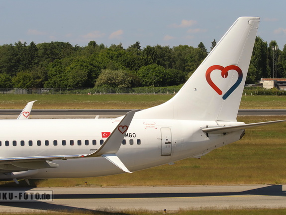 TC-MGO, Boeing 737-85F, MGA Mavi Gök Airlines