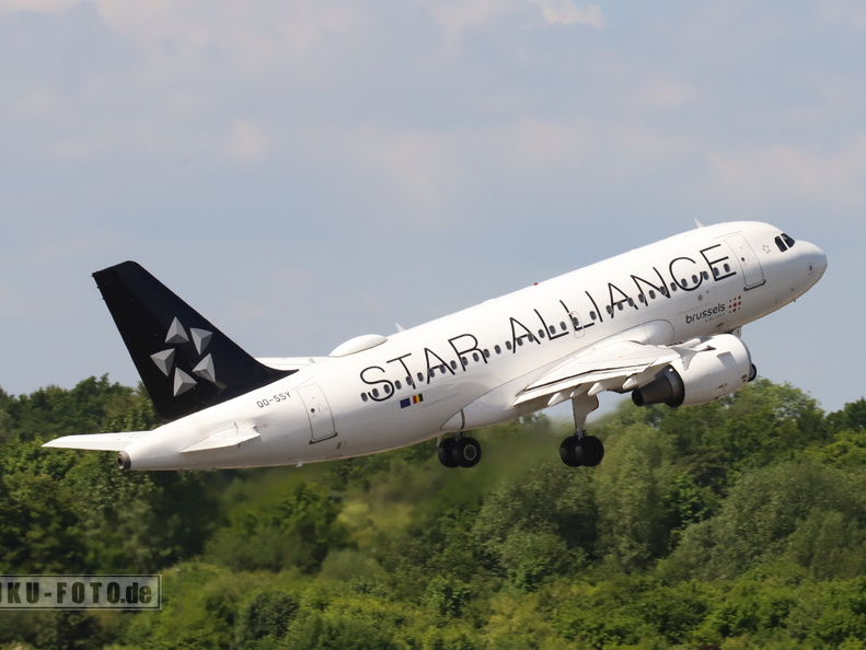 OO-SSY, Airbus A319-112, Brusseles Airlines