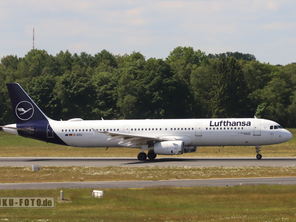 D-AISU, Airbus A321-231, Deutsche Lufthansa