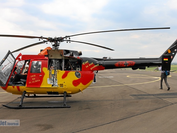 87+51, Bo-105, Deutsches Heer (212 visits) Fritzlar 2015, Static 87+51, Bo-105, Deutsches Heer