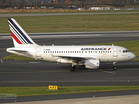 F-GUGN A318-111 Air France DUS (1300 відвідувань) F-GUGN A318-111 Air France DUS