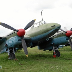 Petljakow Pe-2, Frontansicht (50 visits) Petljakow Pe-2, Frontansicht