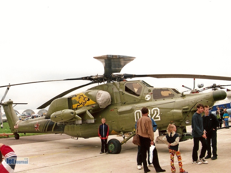 Mi-28, 032 (213 visits) Prototyp, MAKS 1999 Mi-28, 032
