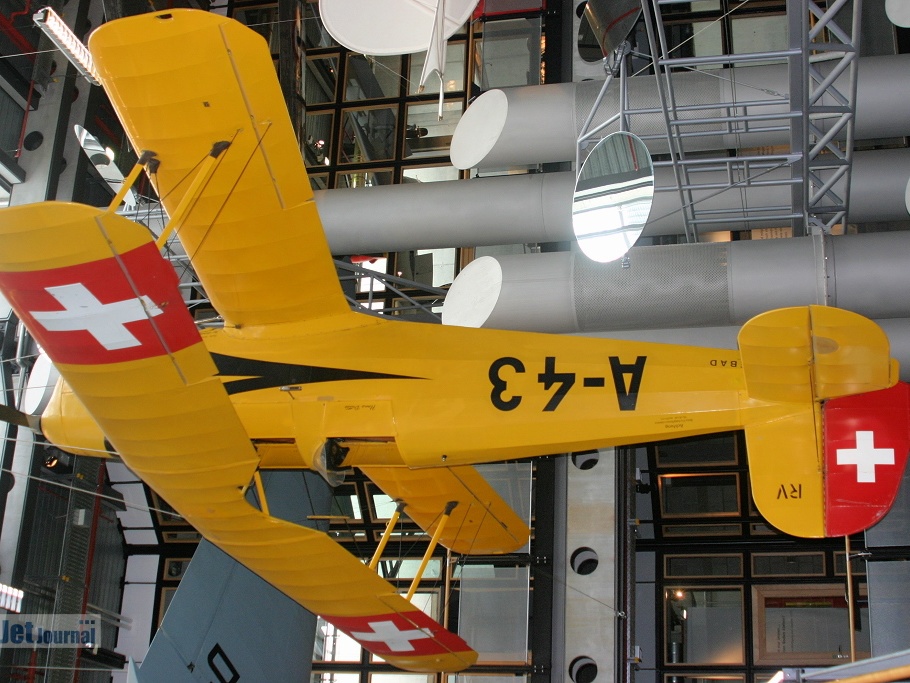 Bücker Bü-131, A-43 (198 visits) Schweizer Lizenzbau, Werknummer 55, Dornier 1939. Bücker Bü-131, A-43