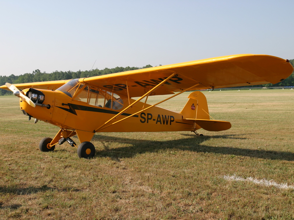 SP-AWP Piper J-3C-65 Cub ex SE-AWP cn 10123 Pic1 (1596 Besuche) SP-AWP Piper J-3C-65 Cub ex SE-AWP cn 10123 Pic1