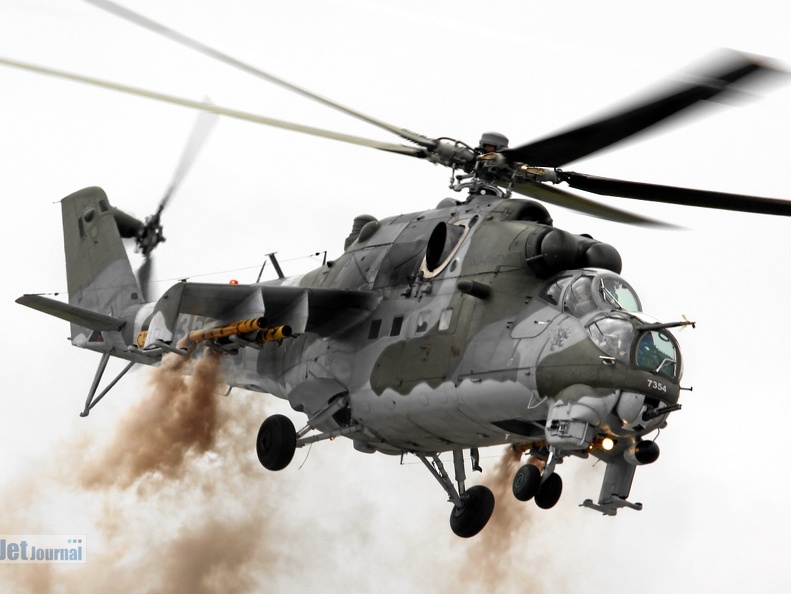 7354, Mil Mi-24W, Czech Air Force (161 visits) 7354, Mil Mi-24W, Czech Air Force