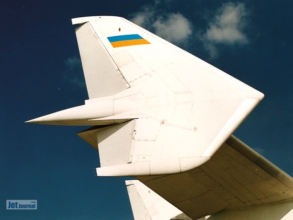 An-225 Seitenleitwerk (78 visits) MAKS 2001 An-225 Seitenleitwerk