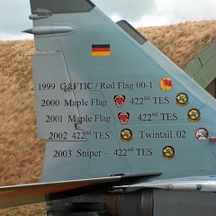 29+10 MiG-29G Leitwerk rechts (84 visits) 29+10 MiG-29G Leitwerk rechts