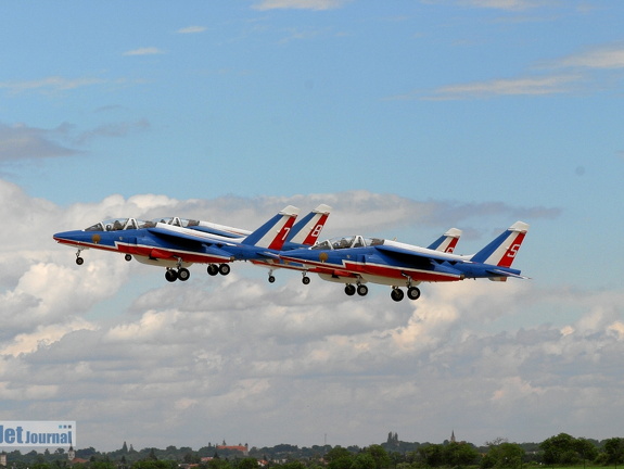 E120 E163 E46 E165 Alpha Jet A Patrouille de France Pic2 (2612 návštěv) E120 E163 E46 E165 Alpha Jet A Patrouille de France Pic2