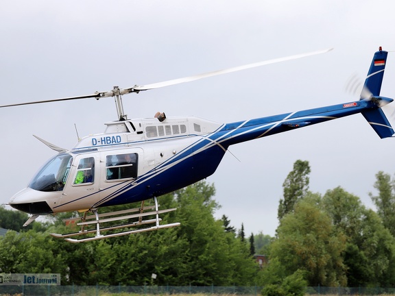 D-HBAD, Bell 206B3 JetRanger III (214 visits) D-HBAD, Bell 206B3 JetRanger III