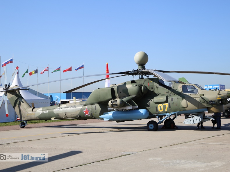 RF-13659, 07 gelb, Mi-28UB (129 visits) RF-13659, 07 gelb, Mi-28UB