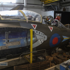 Frontsektion Blackburg Buccaneer S2B (1318 visitas) Ex. XX893 Royal Air Force Frontsektion Blackburg Buccaneer S2B