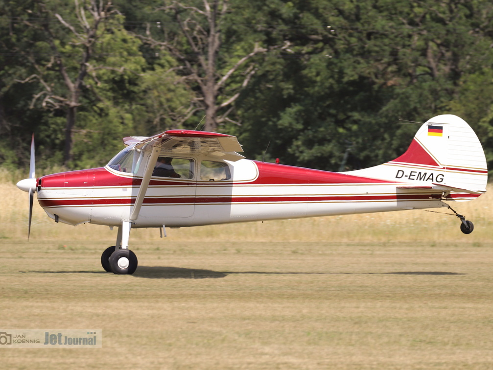 D-EMAG, Cessna 170B (10 návštěv) D-EMAG, Cessna 170B