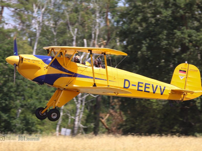 D-EECC, Casa 1.131E, Bücker Bü-131 Jungmann (89 návštěv) D-EECC, Casa 1.131E, Bücker Bü-131 Jungmann