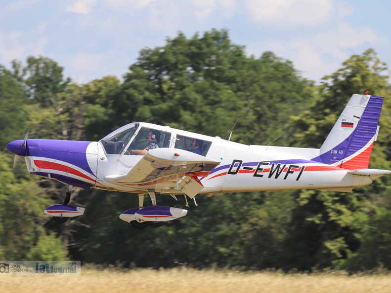 D-EWFI, Zlin Z-43 (1 Besuche) D-EWFI, Zlin Z-43