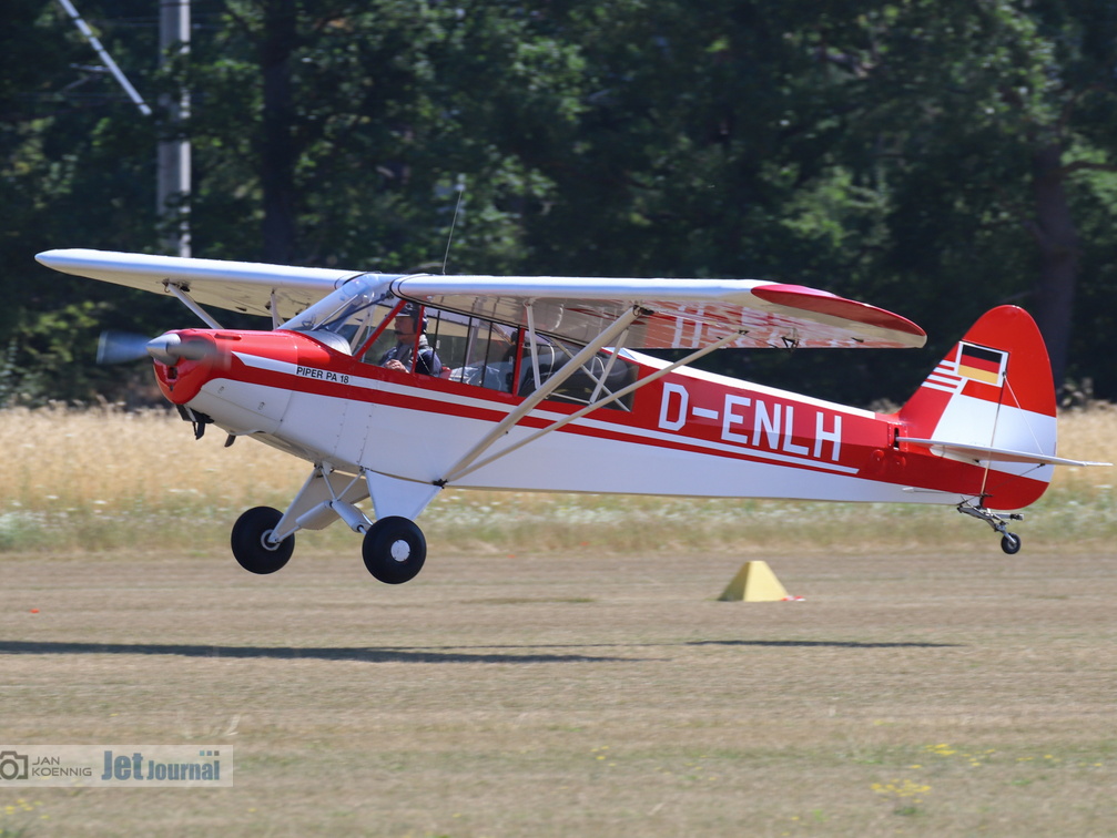 D-ENLH, Piper PA-18 Super Cup (362 Besuche) D-ENLH, Piper PA-18 Super Cup