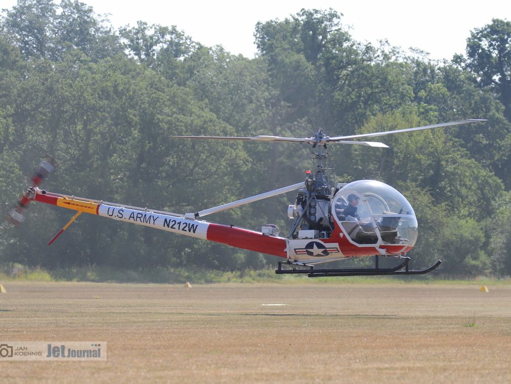 N212W, Hiller H-23A / UH-12A (64 Besuche) N212W, Hiller H-23A / UH-12A