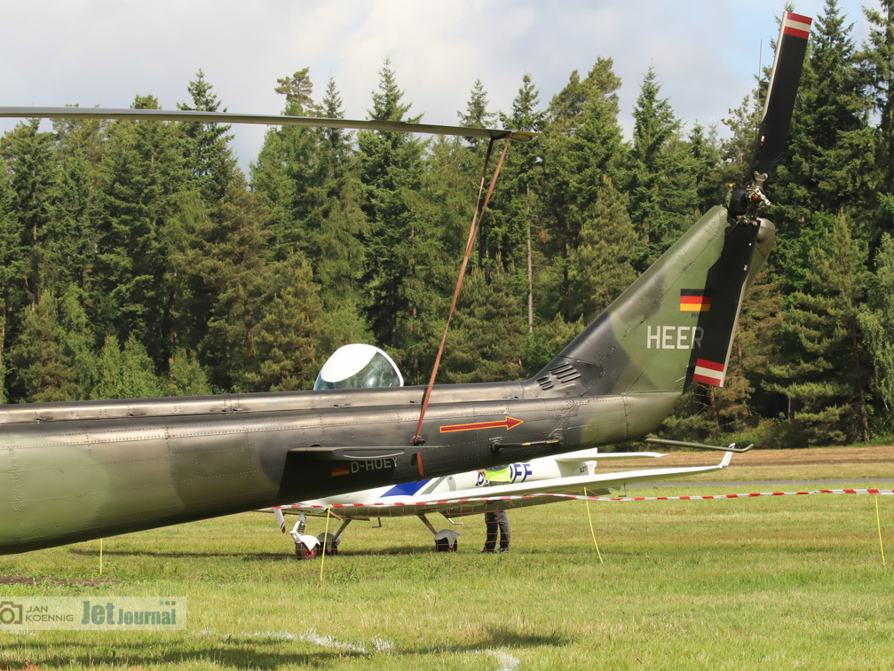 D-HUEY, Bell UH-1D, Heckbereich (28 visingar) D-HUEY, Bell UH-1D, Heckbereich