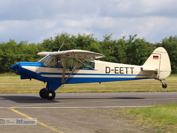 D-EETT, Piper PA-18-150 (624 Besuche) D-EETT, Piper PA-18-150